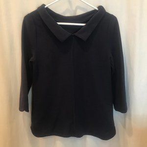 Boden Navy Long Sleeve Collared Shirt